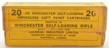 Full Box 401 Winchester Self-Loading Ammo C-I-L Kynoch 20 Rounds - 3 of 6