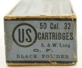 Sealed Box U.S. Cartridge Co. Lowell 32 S&W Long CF Black Powder Ammo - 3 of 6