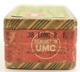 Full Sealed Remington UMC 38 Long Rim Fire RF Black Powder Fabric Box - 5 of 6