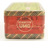 Full Sealed Remington UMC 38 Long Rim Fire RF Black Powder Fabric Box - 3 of 6