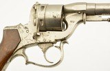 Rare Civil War Perrin Model 1859 Double-Action Revolver - 3 of 15