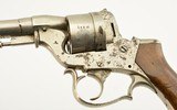 Rare Civil War Perrin Model 1859 Double-Action Revolver - 7 of 15