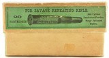 Very Nice Winchester Box of Savage 303 Ammo Empty Cases - 1 of 8