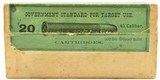 Winchester 45-70 Ammo Extra Heavy Solid Head 500 Gr Bullet 1890's BP - 1 of 7