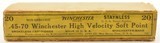Full Box Winchester 45-70 High Velocity “7-26 K4509C" Code Ammo - 2 of 7