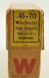 Full Box Winchester 45-70 High Velocity “7-26 K4509C" Code Ammo - 3 of 7