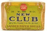 Excellent Full Box Remington UMC New Club 16 Gauge Paper Shotgun Shell - 2 of 6
