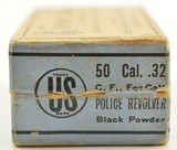 Full Box U.S. Cartridge Co. 32 Cal Police Ammo Black Powder - 5 of 7