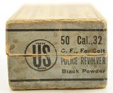 Full Box U.S. Cartridge Co. 32 Cal Police Ammo Black Powder - 3 of 7