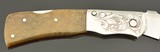 Custom Engraved Lockback Folding Knife Zolan McCarty Thomaston, GA - 6 of 9