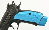 Excellent Blue CZ 75 SP-01 Pistol 9mm Original Box 2 – 21 Round Mags - 5 of 12