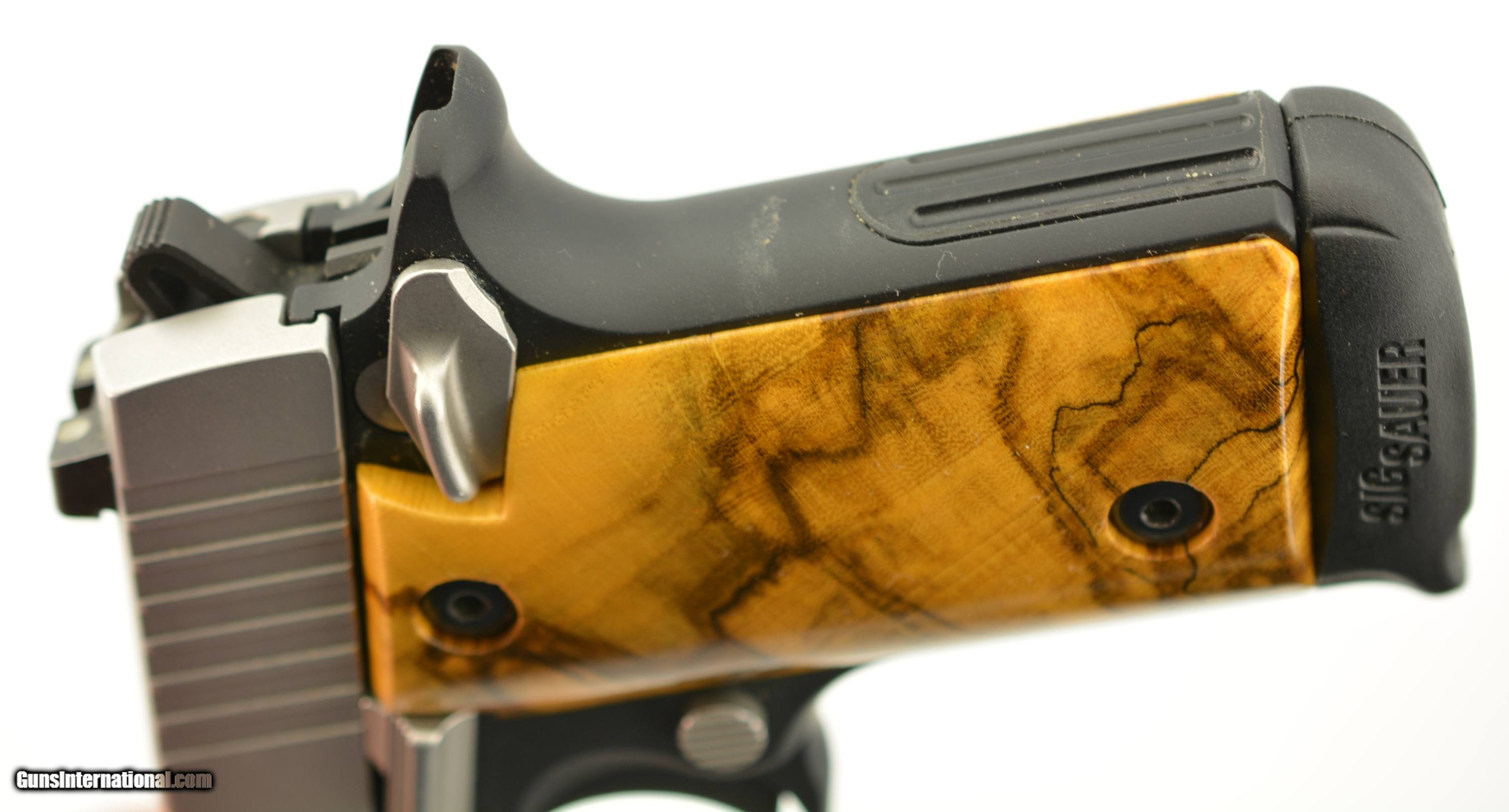 Sig Sauer P238 Pistol 380 ACP Custom Grips + 3 Magazines