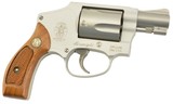 Excellent S&W Model 642-2 Centennial Airweight Revolver 38 Special +P - 1 of 9