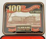 Excellent Schrade 100th Anniversary Old Timer Knife Tin Model 34OT 200 - 3 of 3