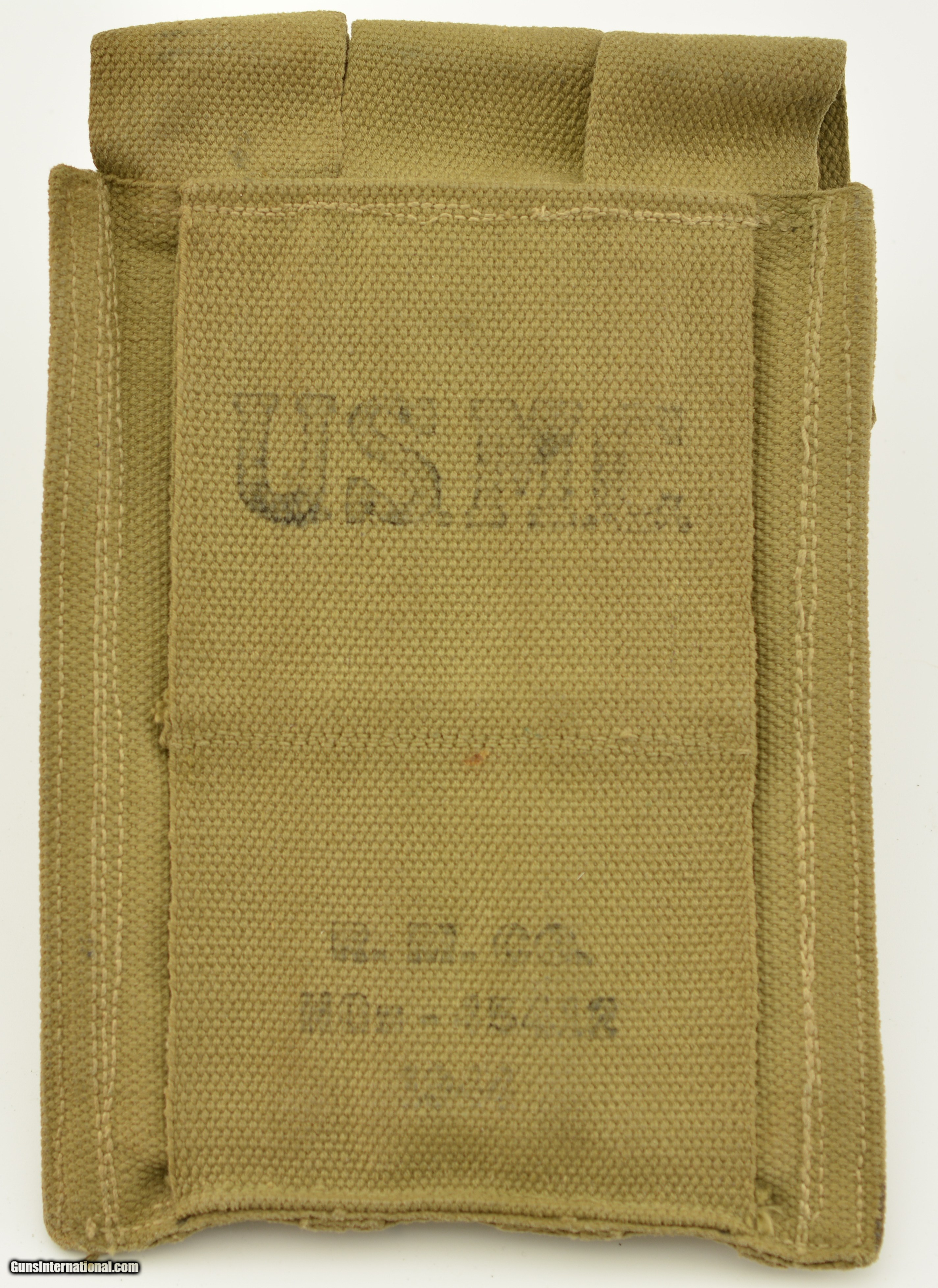 WW2 USMC Thompson Magazine Pouch for 30 round Magazines 1944