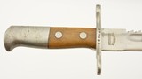 Rare Swiss 1914 Pioneer Sawtooth Bayonet & Scabbard Schmidt Ruben Neuh - 3 of 13