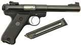 Excellent Ruger Mark II Target Pistol 22 LR Bull Barrel 2 Magazines - 1 of 13