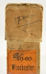 Hard to Find Winchester 40-60 WCF Ammo Full Box Early 1890's - 3 of 7