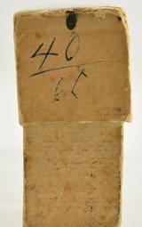 Hard to Find Winchester 40-60 WCF Ammo Full Box Early 1890's - 5 of 7