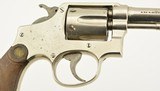 S&W .38 M&P Model 1905 Revolver Nickel 1920s 4th Change - 3 of 12