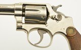 S&W .38 M&P Model 1905 Revolver Nickel 1920s 4th Change - 6 of 12
