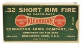 Excellent Remington UMC 32 Rim Fire “Dog Bone" Full Box Ammo - 1 of 7