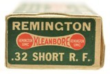 Excellent Remington UMC 32 Rim Fire “Dog Bone" Full Box Ammo - 3 of 7