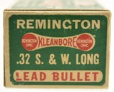 Excellent Remington UMC 'Dog Bone' Kleanbore 32 S&W Long Ammo Oilproof - 4 of 6