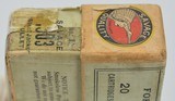 Early Rare 303 Savage Box Ammunition No. 1 Metal Covered Full - 4 of 8