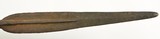 Antique Hand forged leaf style African spear - 5 of 6