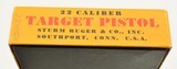 Ruger Mark I Target Model Pistol in Original Box Target Grips C&R 1965 - 14 of 15
