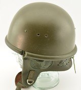 East German Wz.63 Paratrooper Helmet with Liner - 2 of 7