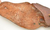 WWII US Colt 1911 leather holster by Boyt 1942 - 4 of 4