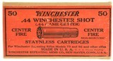 Excellent Sealed 44 WCF Winchester Shot 44 Game Getter Ammo No. 8 50 R - 1 of 7