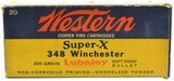 Western 348 Winchester 200gr. Soft Point Super-X Ammo - 1 of 5