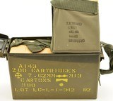 Lake City 7.62x51mm M80 Ammo 147gr FMJ 200 Rounds Linked - 1 of 6