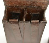 Rare Webley & Scott 1909 9mm Semi-Auto Pistol Holster & Mag Pouch - 14 of 15