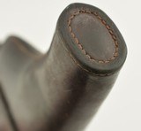 Rare Webley & Scott 1909 9mm Semi-Auto Pistol Holster & Mag Pouch - 4 of 15