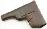 Rare Webley & Scott 1909 9mm Semi-Auto Pistol Holster & Mag Pouch - 5 of 15