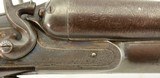 Excellent Antique W. &. C. Scott Double Hammer 12 GA 1886 Engraved Swa - 8 of 15