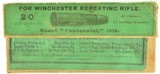 Extremely Rare! First Type 1876 Winchester Centennial Ammo Full Box - 1 of 8