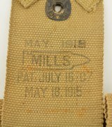 WWI M1914 Mounted Cartridge Belt 1918 - 3 of 9