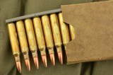 M16 5.56 Ammunition on Stripper Clips in Bandoleer 1970s 140 Rnds - 5 of 7