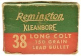 Remington Kleanbore 38 Long Colt Ammunition 150 Grain Lead 50 Rounds - 2 of 4