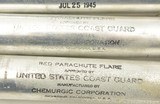 WWII 1945 Red Parachute Flares USCG (3) - 3 of 5