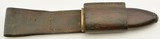 WWI Push Dagger Stag Handle w/ Ross Rifle Bayonet Scabbard - 9 of 11