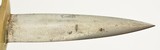 WWI Push Dagger Stag Handle w/ Ross Rifle Bayonet Scabbard - 5 of 11