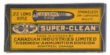 CIL Super-Clean 22 LR 1945 Issue Box - 1 of 7
