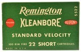 Remington 1946 Standard Velocity Kleanbore 22 Short 500 Rds. - 1 of 8