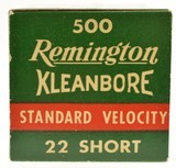 Remington 1946 Standard Velocity Kleanbore 22 Short 500 Rds. - 3 of 8